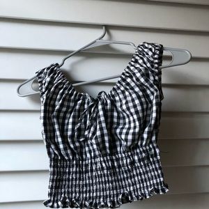 brandy melville off the shoulder top